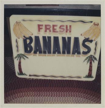 (SIGN PAINTERS ARCHIVE) A comprehensive and expansive archive with over 200 Polaroids apparently made by a signwriter, chronicling the